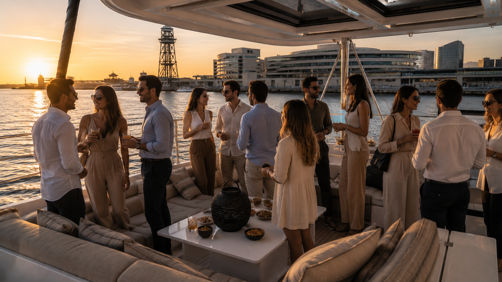 AfterWork a bordo barco en puerto — Bali 4.1 / Bali 4.2