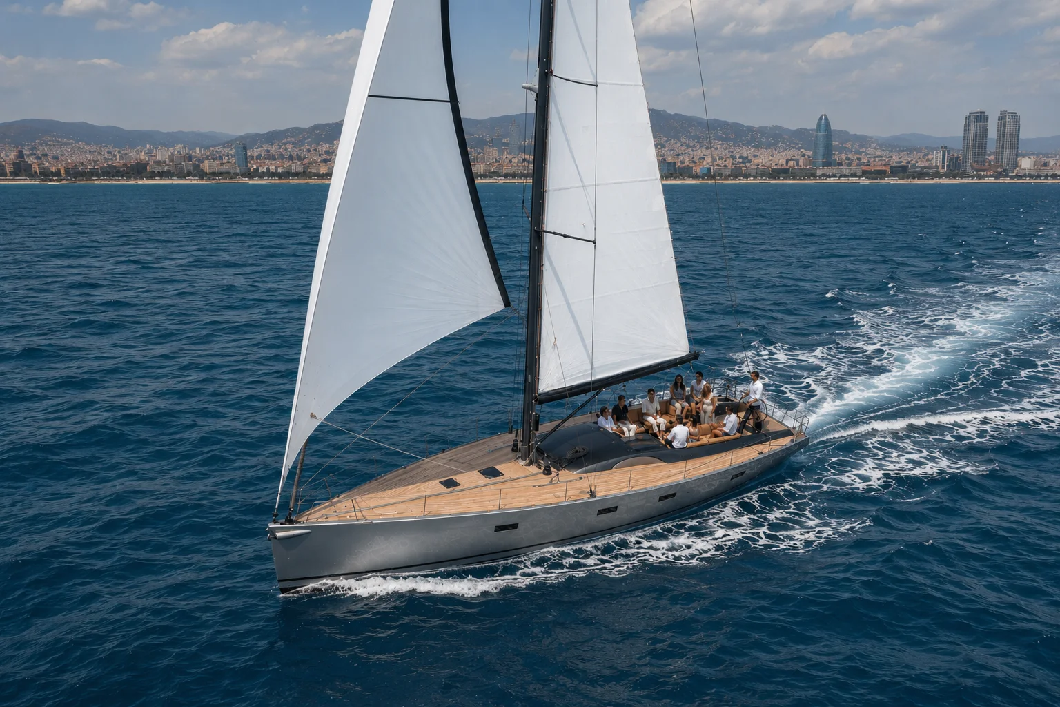 Regata Corporativa — Maxi Dolphin 65 Barcelona