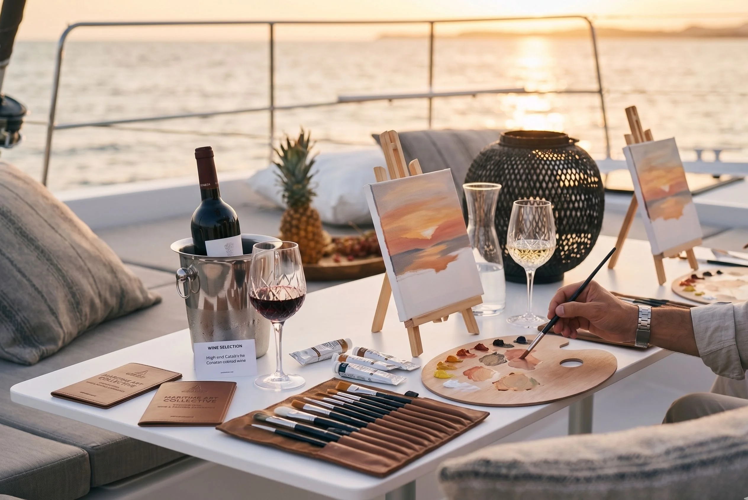 Wine & Art a bordo — Bali 4.1 / Bali 4.2