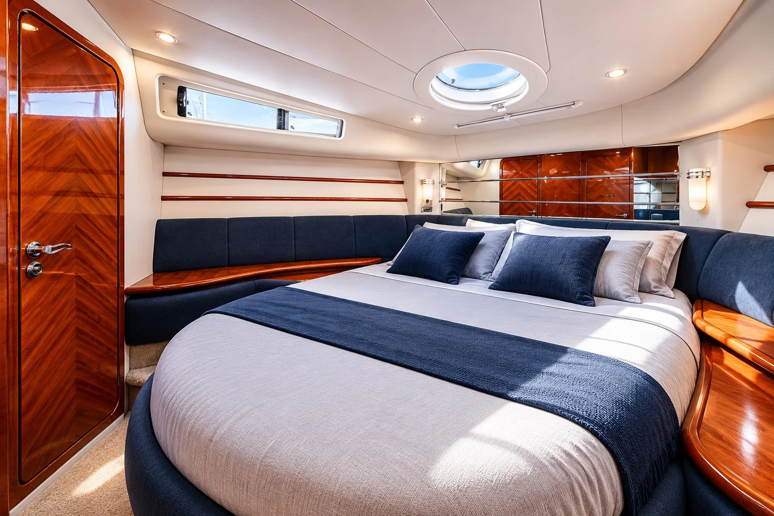 Azimut 46 — cockpit