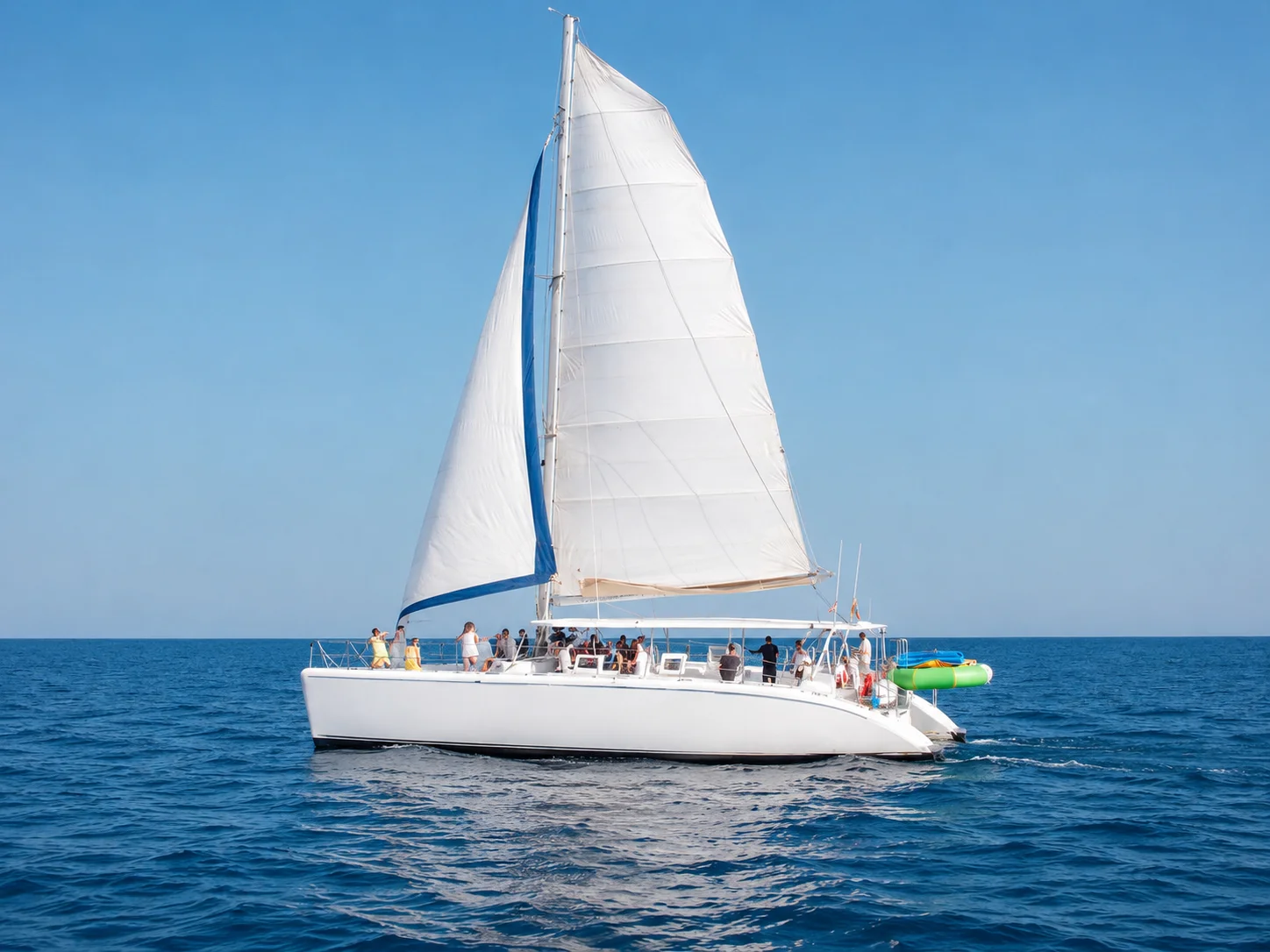 Catamarán Cat-80 — navegando