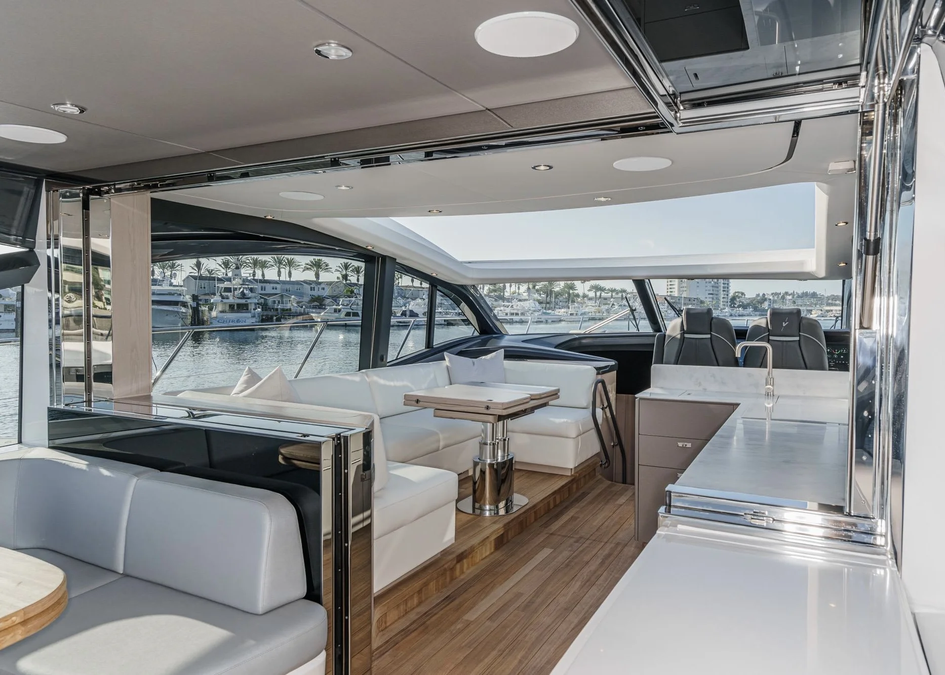 Princess V55 en mar abierto