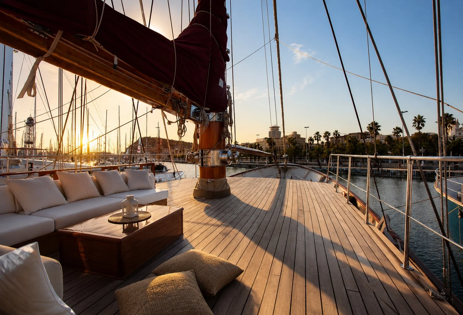 Velero Southern Cross — navegando