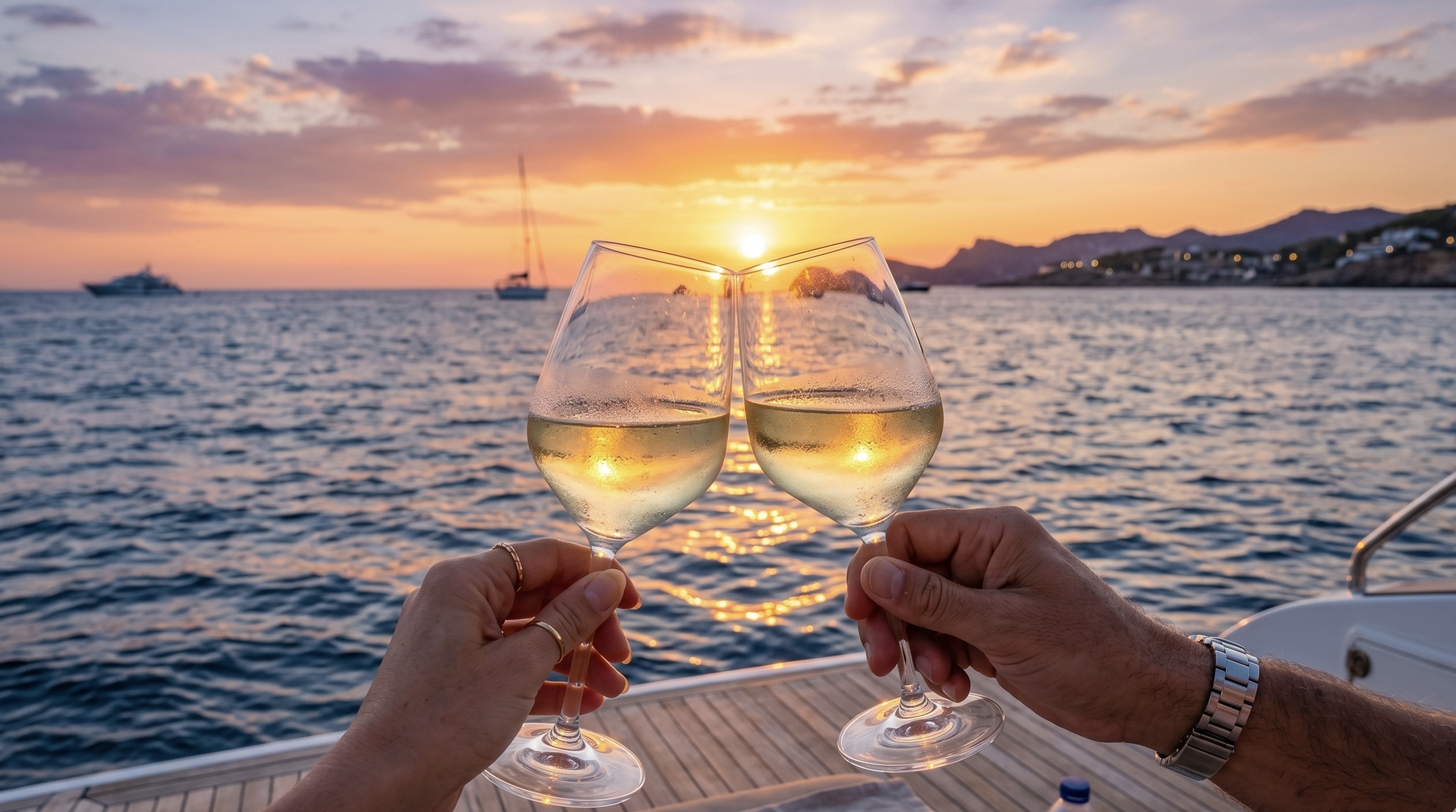 Concierge a bordo, cubierta del Azimut